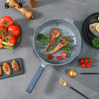 张小泉C31820100花岗岩不粘深煎锅 28cm
