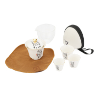 活优 FORUOR 活优风雅旅行茶具套装 (书法)6件套