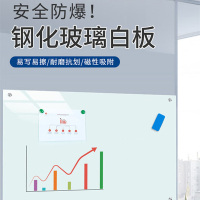亚克力看板白板写字板办公会议看板可擦写黑板家用教学亚克力记事板 [自行安装]内容支持定制磁性亚克力看板1200*1500