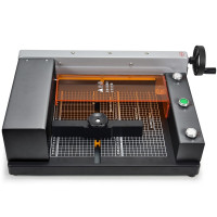 歌派(GEPAD)QZ-400电动数控切纸机 台式桌面切纸刀 文件书籍裁纸机 裁纸刀