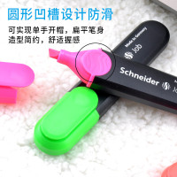 施耐德四色荧光笔Job150 4色套装