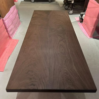 梓咖 定制南美胡桃木大板桌实木茶桌 2920*960*750mm(定制联系客户经理)