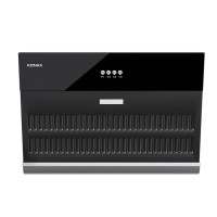 康佳侧吸爆炒大吸力 黑晶玻璃面板抽油烟机 CXW-218-KE12(900C) 黑色 单位:台