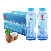 泰国进口if椰子水350ml*12瓶整箱100%天然香水椰子水椰青NFC果汁饮料