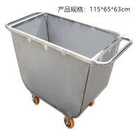 畜牧大型养殖场专用不锈钢推料车115*65*63cm