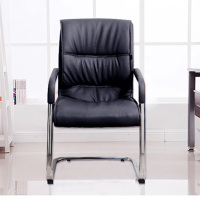 中意贝田 BT-Y3004 会议椅班前椅电脑椅职员椅接待椅家用弓形椅固定椅 黑色