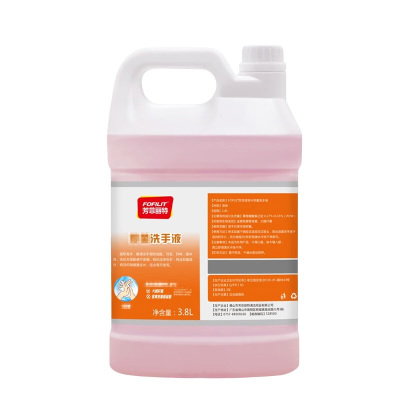 芳菲丽特 洗手液 消毒杀菌酒店宾馆饭店温和泡沫清洁 3.8L/桶 4桶/箱 单位:箱