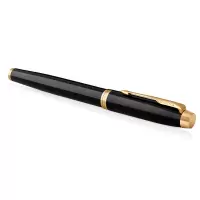 派克(PARKER)签字笔 IM纯黑丽雅金夹宝珠笔 / 支