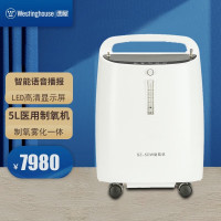 西屋(Westinghouse)血压计电子血压仪家用医用上臂式血压器表便携式 智能血压计WHX-A1白色