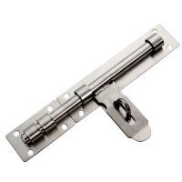 伊晖晟 不锈钢门栓大门插销 防盗门栓明装挂锁门闩不锈钢门栓 14寸