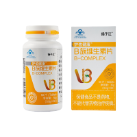 护佑健康B族维生素片60片补充VB复合维生素咀嚼片0.6g/片*60片/瓶*2瓶