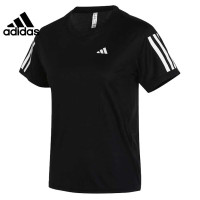 阿迪达斯 (adidas)女子运动休闲圆领短袖T恤