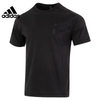 阿迪达斯 (adidas)夏季男子运动休闲短袖T恤