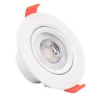 远波 LED射灯天花灯 2.5寸5W暖光3000K 开孔尺寸75~85mm(十支装)