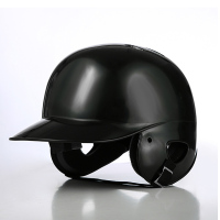 英辉(INVUI) 棒球头盔打击头盔双耳棒球头盔护头防护罩棒球帽 黑色 成年款