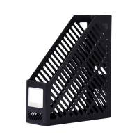 (FUDEKUAI) 单格文件栏文件架A4单栏文件 一格文件栏 HY18黑色