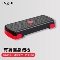 英辉(INVUI) 健身踏板男女健身器材家用运动踏板有氧操器防滑跳操器材 66CM 黑红