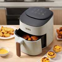THERMOS膳魔师空气炸锅胡椒白700W EHA-5711A-W F