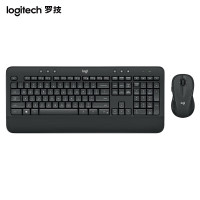 Logitech罗技无线办公键鼠套装 自带掌托MK545