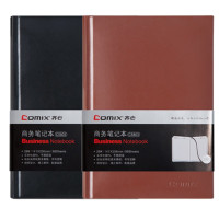 齐心(COMIX)睿智皮面本C5803 146张 黑色 1本