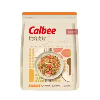 Calbee/卡乐比烘焙麦片红莓椰香味300g即食谷物代餐速食冲饮袋装