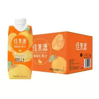 佳果源-橙汁330ml*12瓶/箱