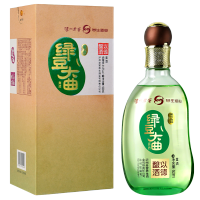 泸州老窖 绿豆大曲 礼盒装喜宴送礼佳品露酒 41.8度 500mL 1瓶 (金之豆单瓶)