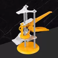瓷砖顶高器调节升降高低墙砖定位瓦工贴工具垫高辅助神器调平铺砖-升级三柱款旗舰4个