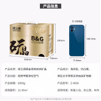 绿之源黑金双效纳米矿晶6000g Z-4056 除甲醛清除剂活性炭包