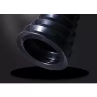 电锤防尘罩冲击钻防尘器家用电钻防尘接灰碗挡灰罩电锤工具配件-黑色