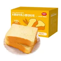 福事多(FUSIDO)大黄米牛乳小厚切吐司500g*2