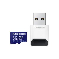 三星(SAMSUNG)512GBSD存储卡套装ProPlusU3V30读速180MBs写速130MBs高速专业数码相机内