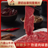 货出六盘 宁夏西吉县谷草饲喂养 六盘山牛肉 精品黄牛原切里脊切片200g*5