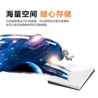 西部数据(WD)4TB移动硬盘USB3.0MyPassport随行版2.5英寸白机械硬盘大容量手机电脑外接加密兼容Mac