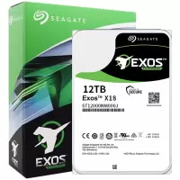 希捷(SEAGATE)企业级硬盘12TB256MB7200RPMCMR垂直SAS希捷银河ExosX18系列氦气服务器硬盘