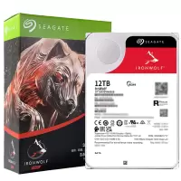 希捷(SEAGATE)NAS硬盘12TB256MB7200转CMR垂直网络存储SATA希捷酷狼机械硬盘数据恢复服务3.5