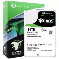 希捷(SEAGATE)企业级硬盘16TB256MB7200RPMCMR垂直SAS希捷银河ExosX18系列氦气服务器硬盘