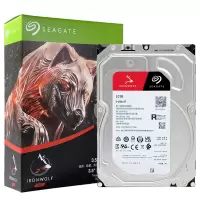 希捷(SEAGATE)NAS硬盘10TB256MB7200转CMR垂直网络存储SATA希捷酷狼机械硬盘数据恢复服务3.5