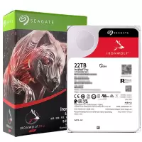希捷(SEAGATE)NAS硬盘22TB企业级512MB7200转CMR垂直SATA希捷酷狼PRO机械硬盘550年负载数