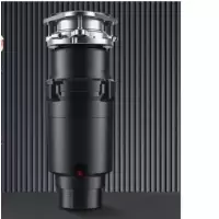 美的厨余垃圾处理器WD980三级研磨空气开关自动清洁防漏水可接洗碗机 980ml