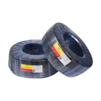 起帆 黑色橡套电缆 YZ2*1.5 100米/盘 <1盘>(货期3-5天)