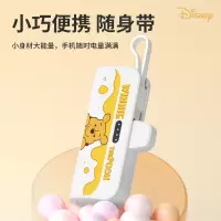 迪士尼(DISNEY)移动电源D1苹果接口/白色维尼熊