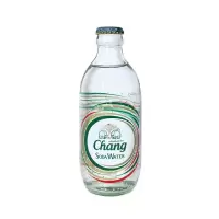 泰象(Chang) 泰国原装进口玻璃瓶苏打气泡碱性水 325ml 24瓶 (单位:箱)