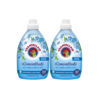 大公鸡管家柔顺剂海盐莲花香(蓝色)1L*2