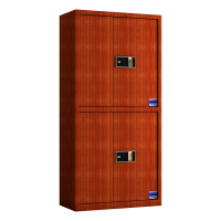 鑫星奈 XXN40615022 钢制保密柜保险柜保密档案资料柜 红木纹通双节指纹锁