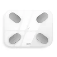 有品 体脂秤Mini pro 电子秤人体秤 智能蓝牙APP 加大秤面减肥秤