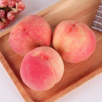 苏鲜生 山东蒙阴桃子水蜜桃净重4.5斤装[12-15个]桃子