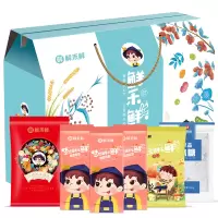 鲜禾鲜 清凉一夏B款1270g 防暑降温大礼包B 八宝米/黑苦荞/绿豆/银耳/花果茶