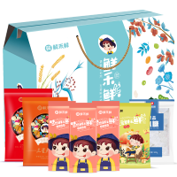 鲜禾鲜清凉一夏C款1540g 防暑降温大礼包C 绿豆百合/黑苦荞/绿豆/银耳/花果茶/三星大枣