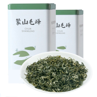 一贯明前毛峰茶叶 新茶绿茶春茶浓香型散装茗茶罐装250g